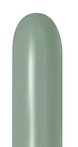 260 Pastel Dusk Laurel Green Latex Balloon